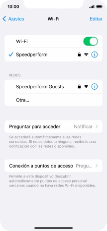 Desliza el dedo hacia arriba desde la parte inferior de la pantalla para terminar y volver a la pantalla de inicio.