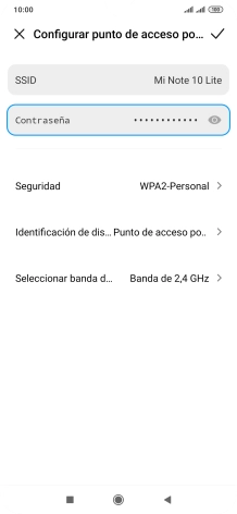 Pulsa en el campo junto a 