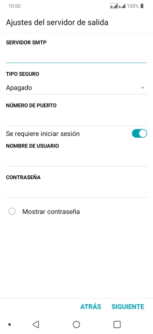 Pulsa la lista desplegable bajo 