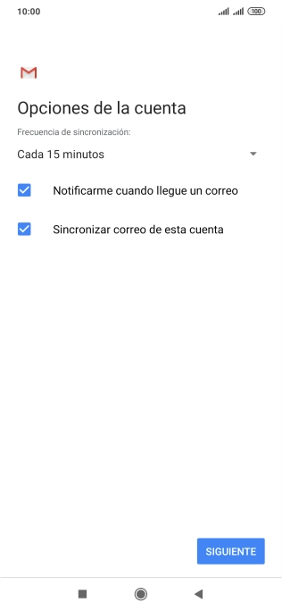Pulsa la lista desplegable bajo 