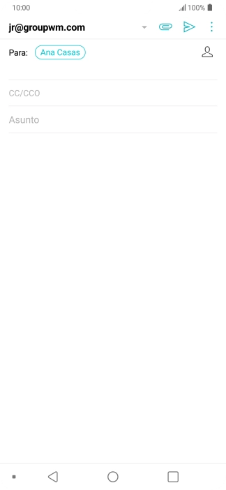 Pulsa Asunto e introduce el asunto deseado.