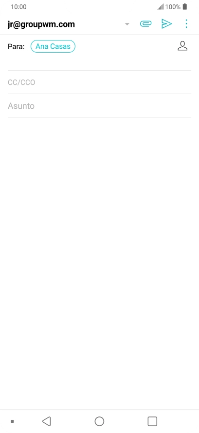 Pulsa Asunto e introduce el asunto deseado.