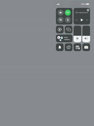 Pulsa el icono de modo de sonido para activar o desactivar el modo silencioso.