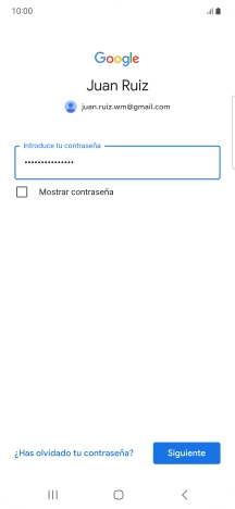 Pulsa Siguiente.