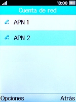 Pulsa colgar para terminar y regresar a la pantalla de inicio.