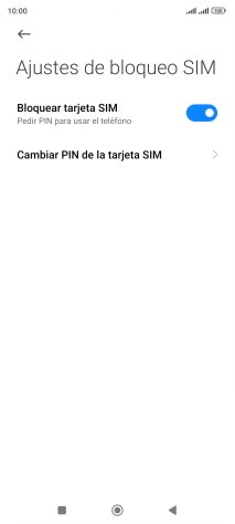 Pulsa el indicador junto a 