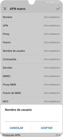 Introduce wap@wap y pulsa ACEPTAR.