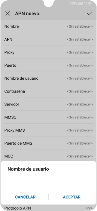 Introduce wap@wap y pulsa ACEPTAR.