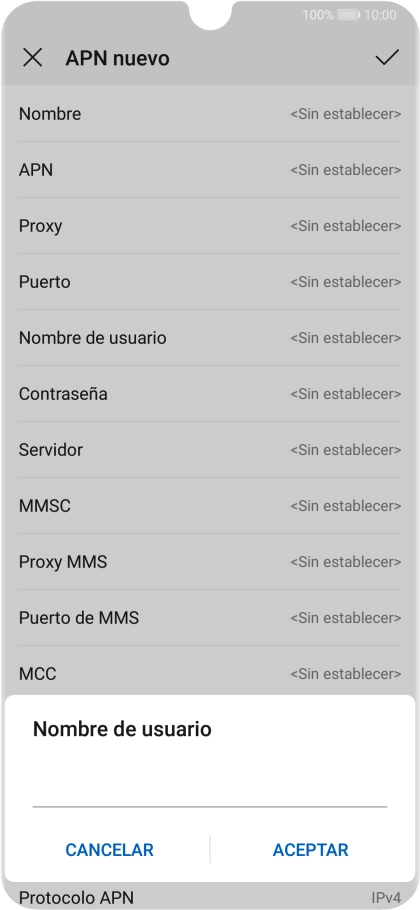 Introduce wap@wap y pulsa ACEPTAR.