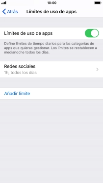 Pulsa la categoría deseada.