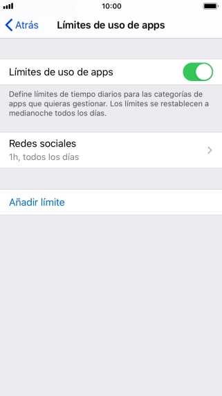 Pulsa la categoría deseada.
