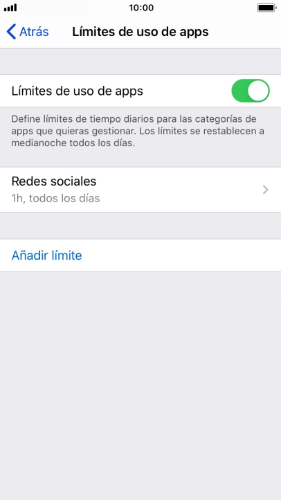 Pulsa la categoría deseada.