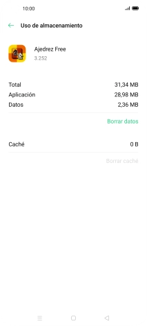Pulsa la tecla de inicio para terminar y regresar a la pantalla de inicio.