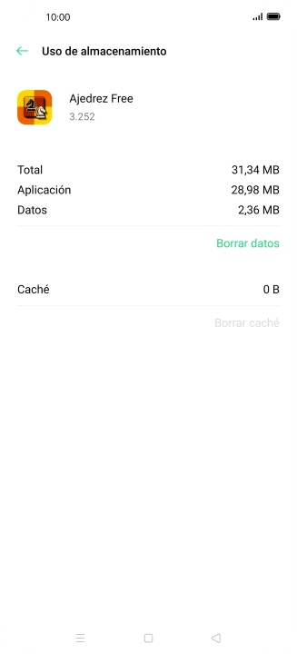 Pulsa la tecla de inicio para terminar y regresar a la pantalla de inicio.