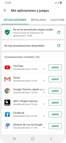 Pulsa INSTALADAS.