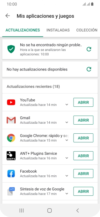 Pulsa INSTALADAS.