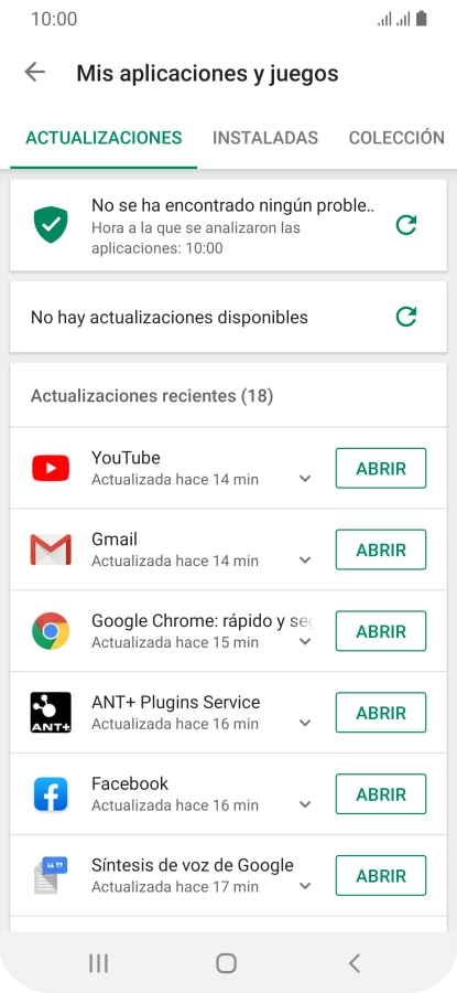 Pulsa INSTALADAS.
