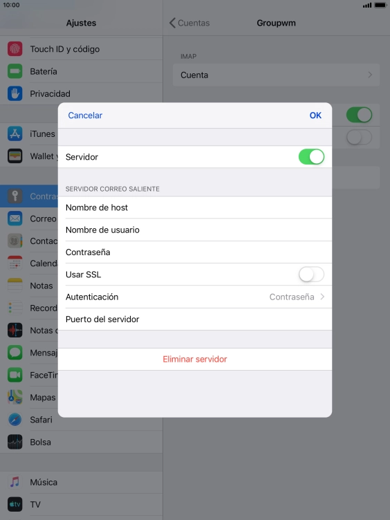 Pulsa Autenticación.