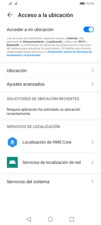 Pulsa Ubicación.