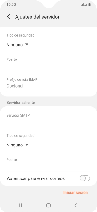 Pulsa Iniciar sesión.