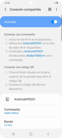 Pulsa la tecla de inicio para terminar y regresar a la pantalla de inicio.