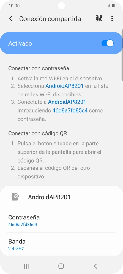 Pulsa la tecla de inicio para terminar y regresar a la pantalla de inicio.