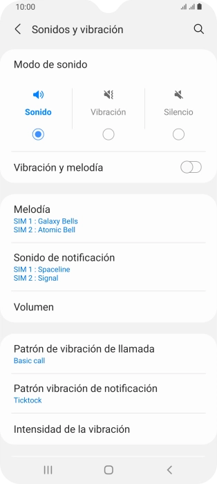 Pulsa Melodía.