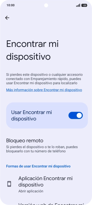 Desliza el dedo hacia arriba desde la parte inferior de la pantalla para terminar y volver a la pantalla de inicio.