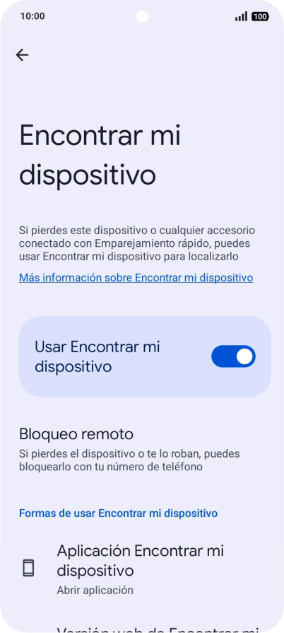 Desliza el dedo hacia arriba desde la parte inferior de la pantalla para terminar y volver a la pantalla de inicio.
