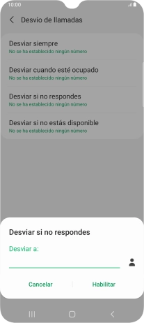 Introduce +34600132000 y pulsa Habilitar.