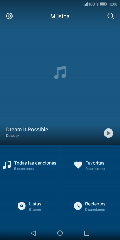Pulsa Todas las canciones.