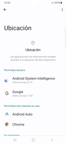 Pulsa la app deseada.