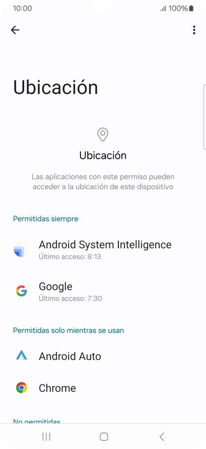 Pulsa la app deseada.