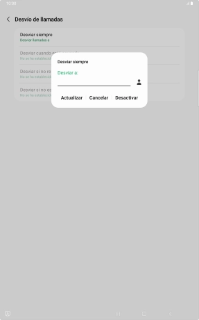 Pulsa Desactivar.