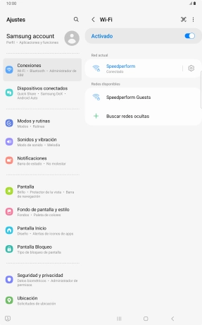 Pulsa la tecla de inicio para terminar y regresar a la pantalla de inicio.