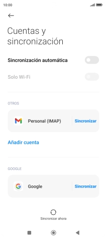 Pulsa el indicador junto a 