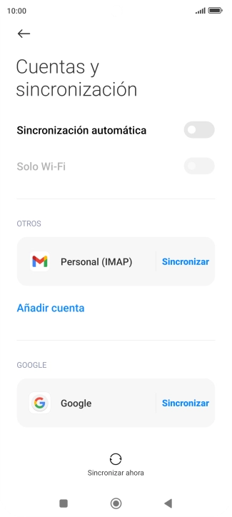 Pulsa el indicador junto a 