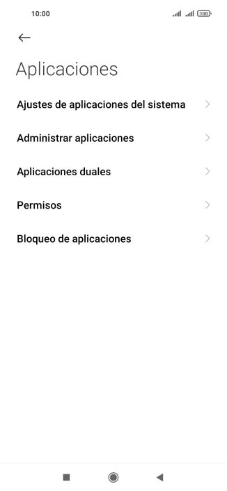Pulsa Administrar aplicaciones.