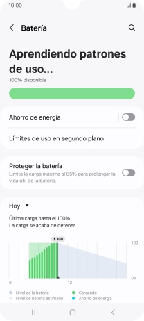 Pulsa Ahorro de energía.