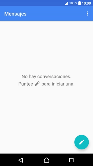 Pulsa el icono de menú.