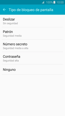 Pulsa Patrón.