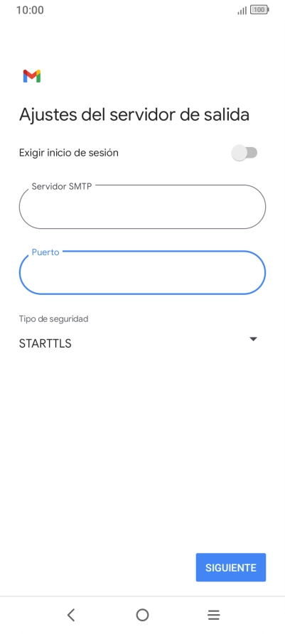 Pulsa la lista desplegable bajo 