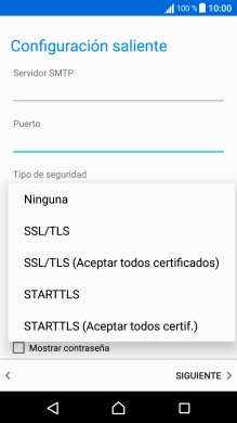 Pulsa Ninguna para desactivar la función.