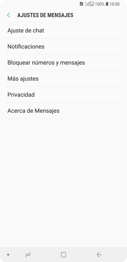 Pulsa Más ajustes.
