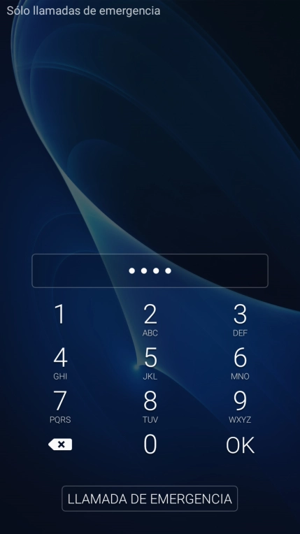 Si lo solicita el teléfono, introduce el código PIN y pulsa OK.
