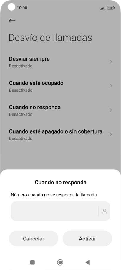 Introduce +34600132000 y pulsa Activar.