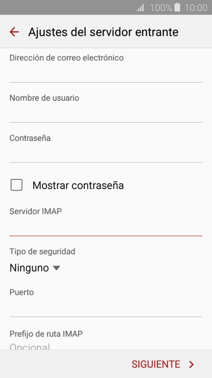 Pulsa la lista desplegable bajo 