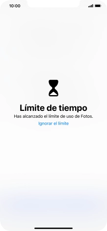 Pulsa Ignorar el límite.