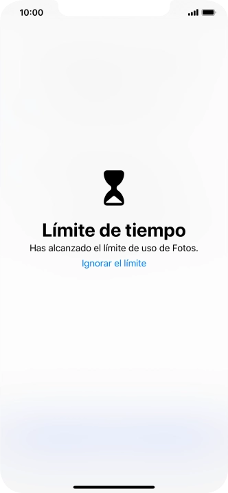Pulsa Ignorar el límite.