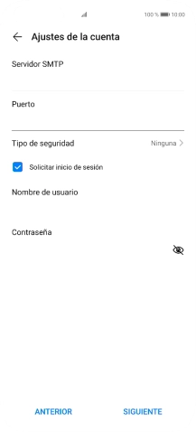 Pulsa Tipo de seguridad.